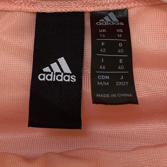 ADIDAS 🌸 Pink Sherpa High Neck Pullover - Picture 15 of 16